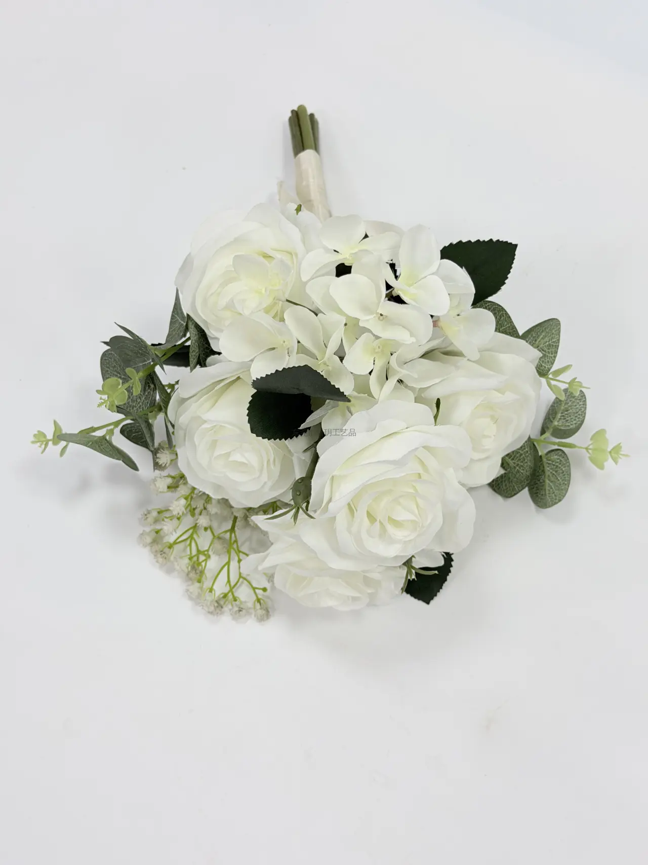 新九头玫, باقة, Product code JH116-1, 把束仿真玫瑰花JH116-1, image 2