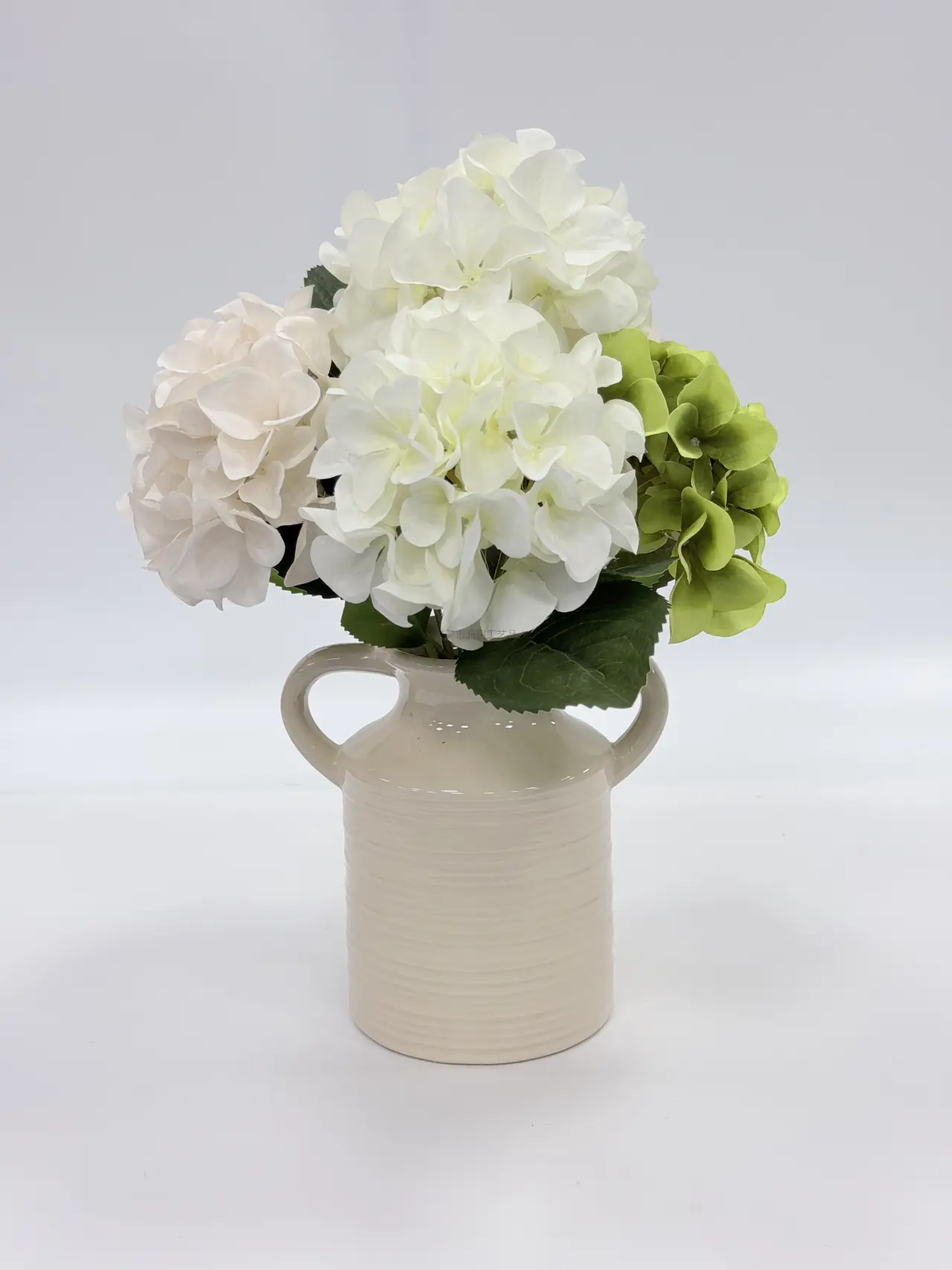 XinYue faux flower - 常规盆栽仿真绣球花HBAPT24018-1