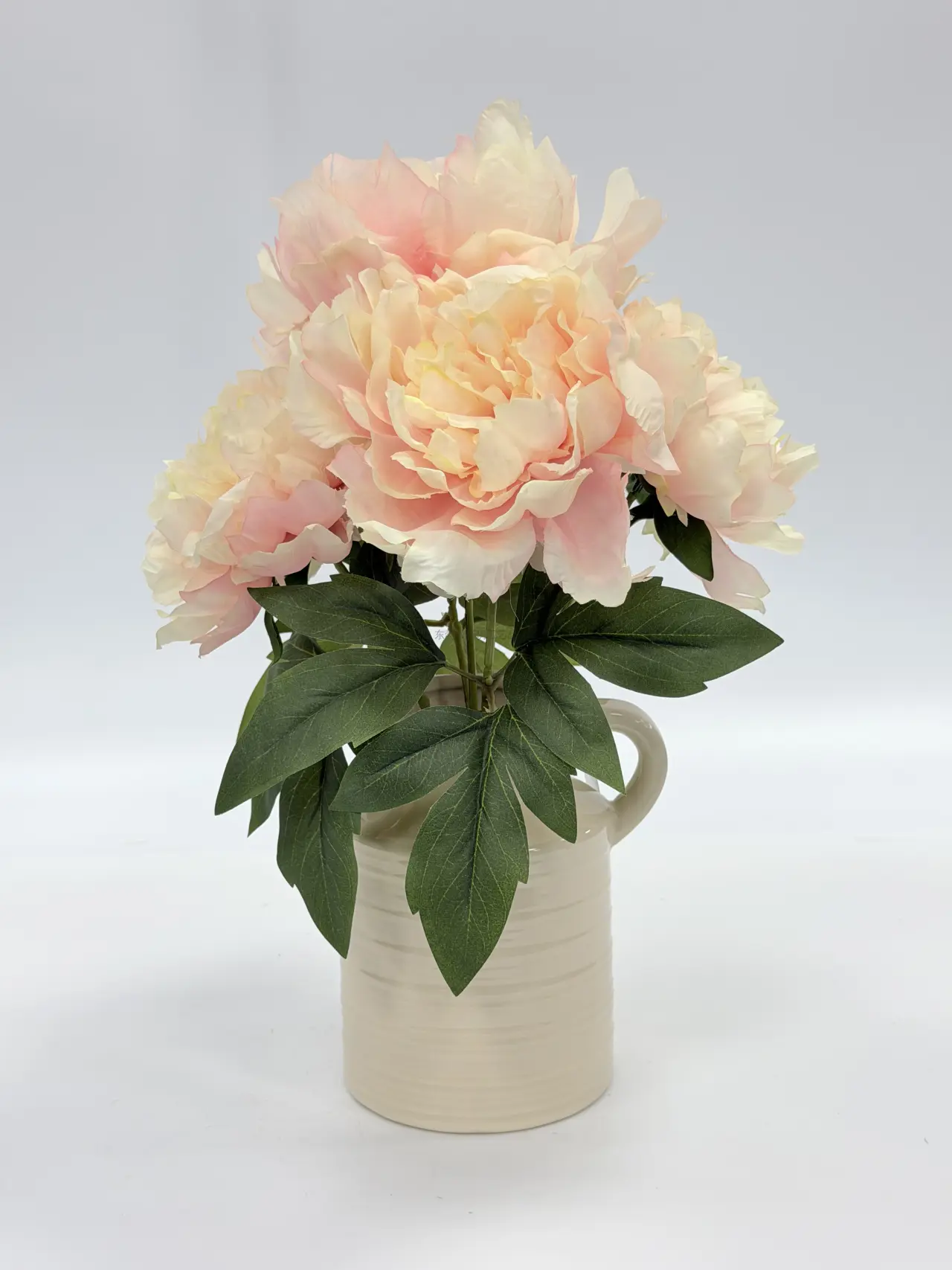 XinYue Kunstblumen - 常规盆栽仿真牡丹花HBAPT24027-12