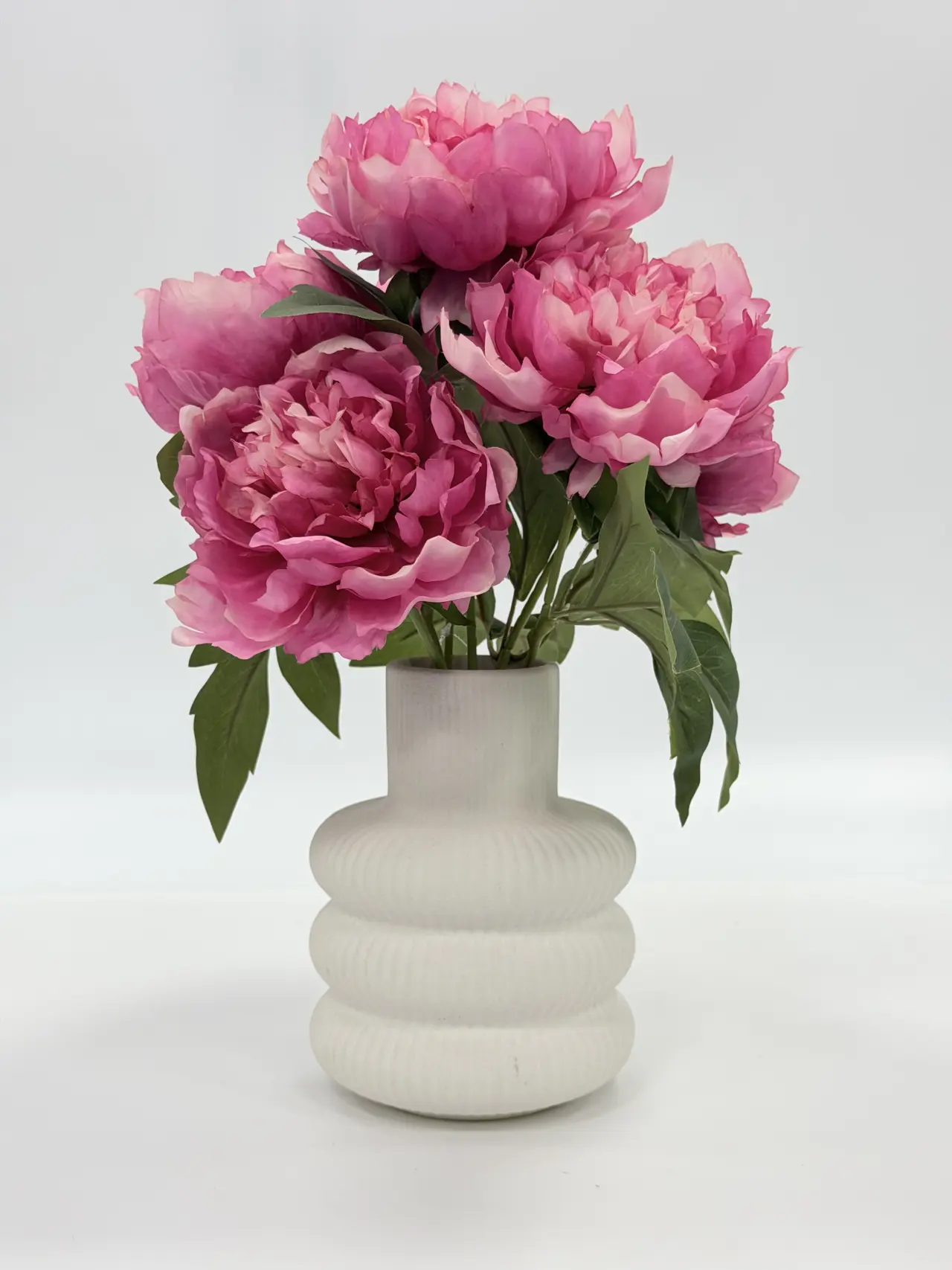 大牡丹花, Standard-Topf, Product code HBAPT25049-24, 常规盆栽仿真牡丹花HBAPT25049-24, image 1