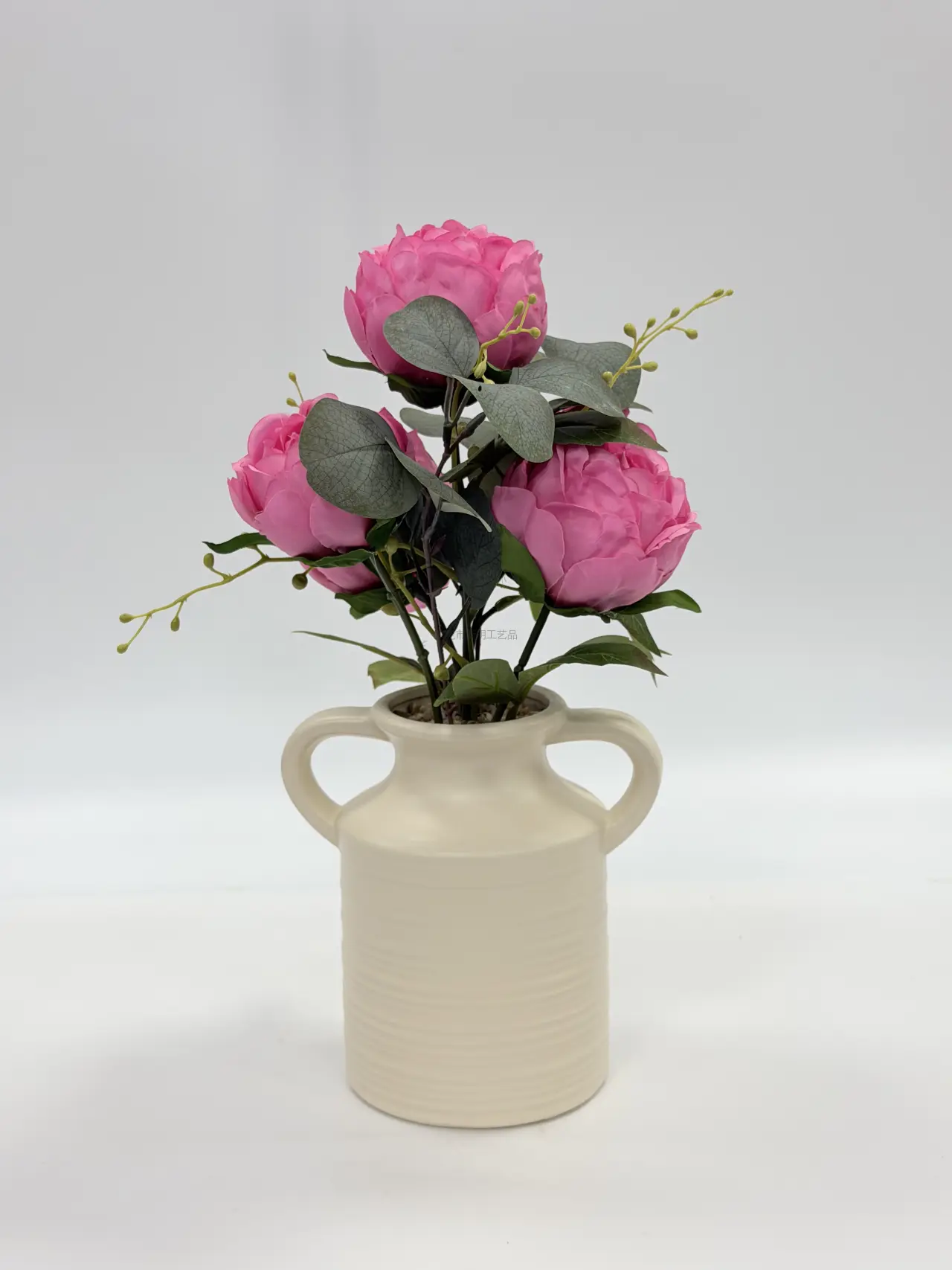 富贵牡丹, أصيص عادي, Product code HBAPT26048-51, 常规盆栽仿真牡丹花HBAPT26048-51, image 1